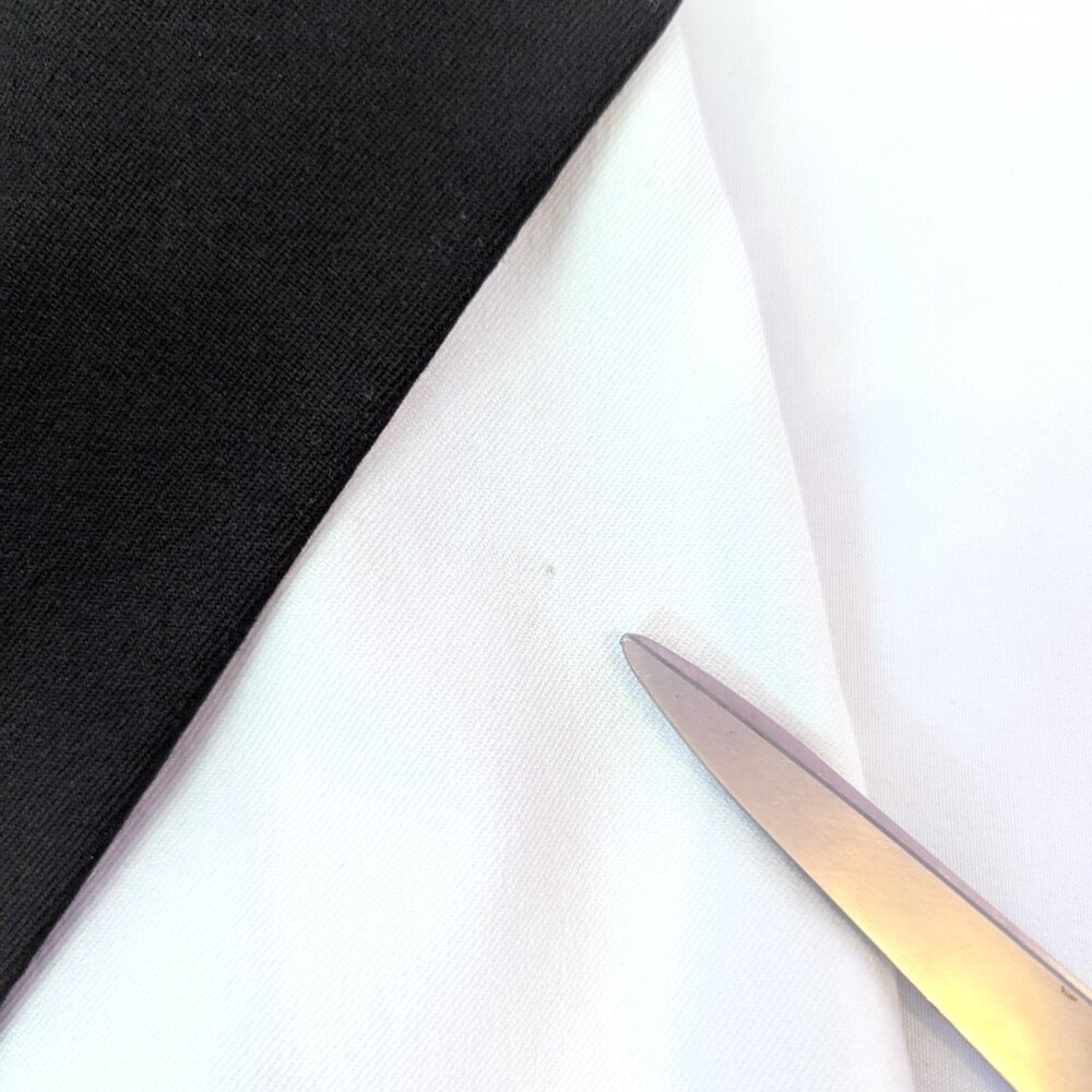 NWT Banana Republic | Cotton Blend Black & White Sloan-Fit Pencil Skirt | Size 8 - Picture 9 of 9